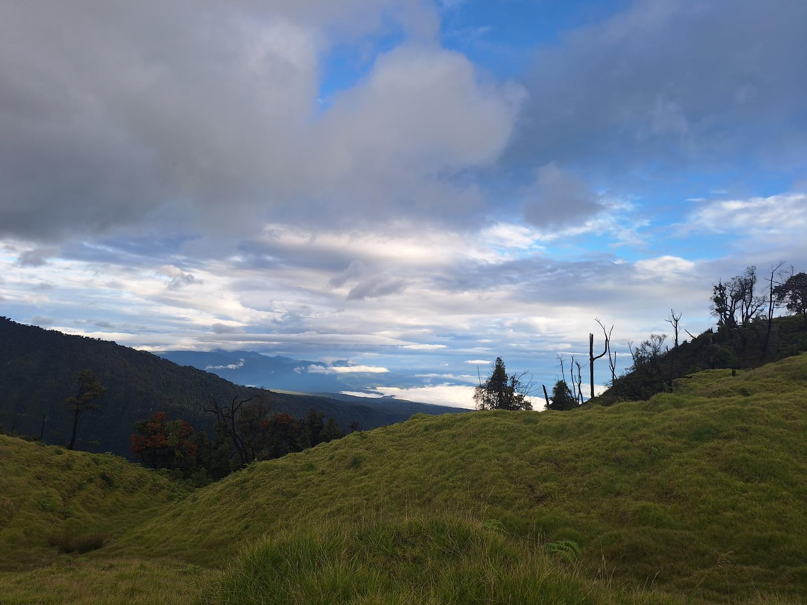 Vista panorámica sobre el Volcán Turrialba