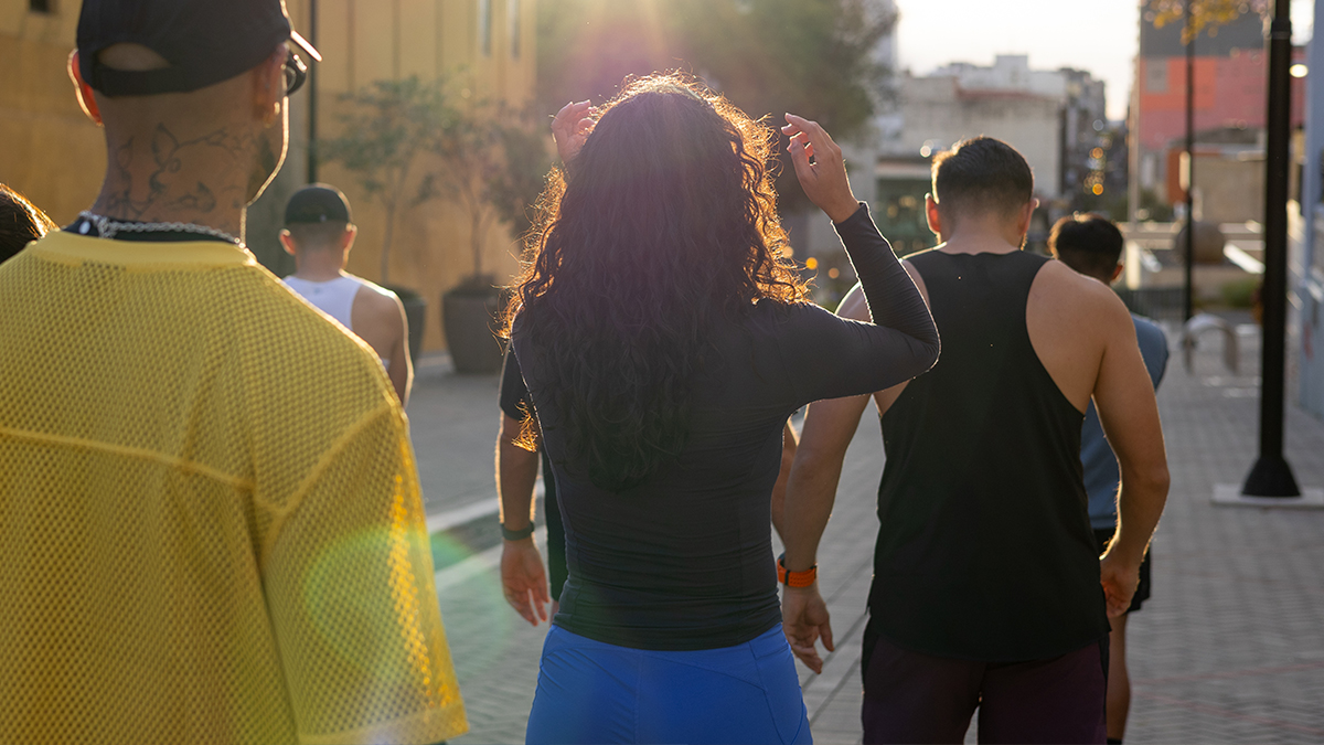 Grupo de Rise&Run corriendo en San José