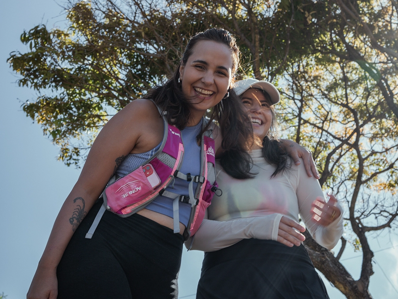 Amelia y Sofia, co-fundadoras de Rise&Run